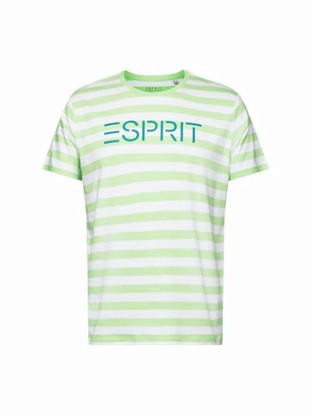 Esprit T-Shirt Gestreiftes Baumwoll-T-Shirt (1-tlg) günstig online kaufen
