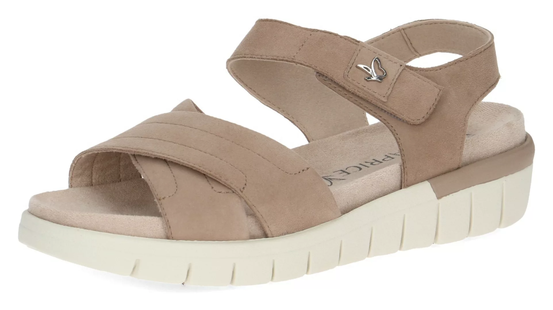 Caprice Sandale, Sommerschuh, Sandalette, Klettschuh, mit MemoryFoam, Weite günstig online kaufen