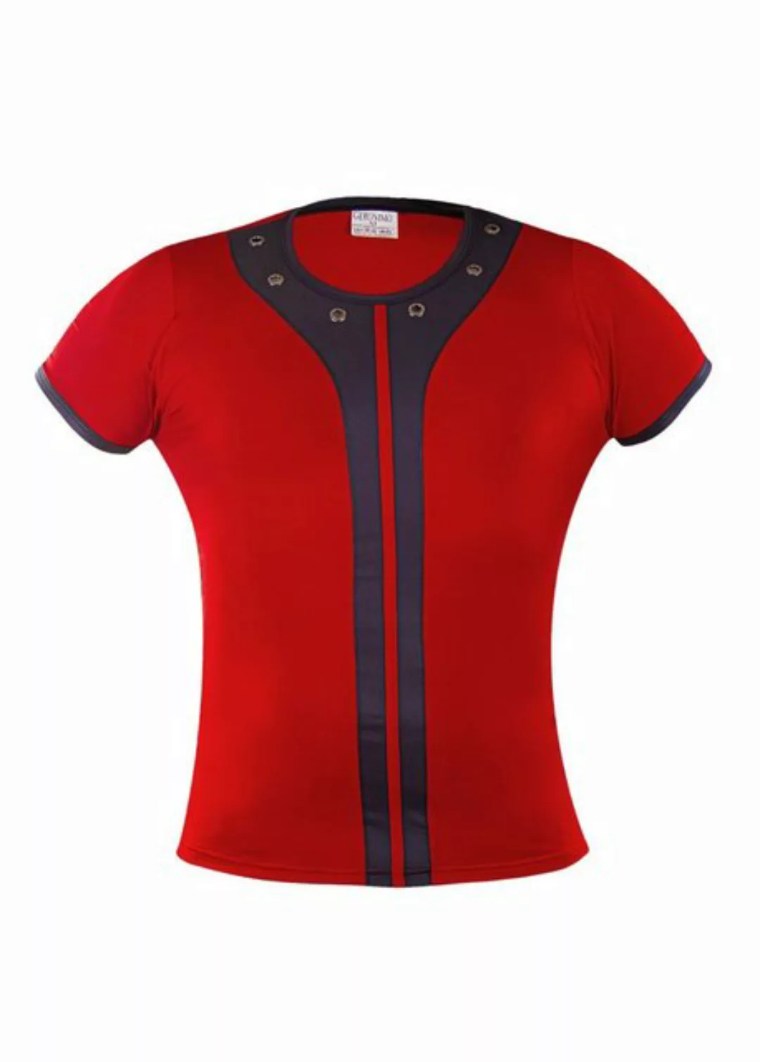Geronimo T-Shirt Erotic Mission T-Shirt mit Nieten Red L (Polyamid) günstig online kaufen