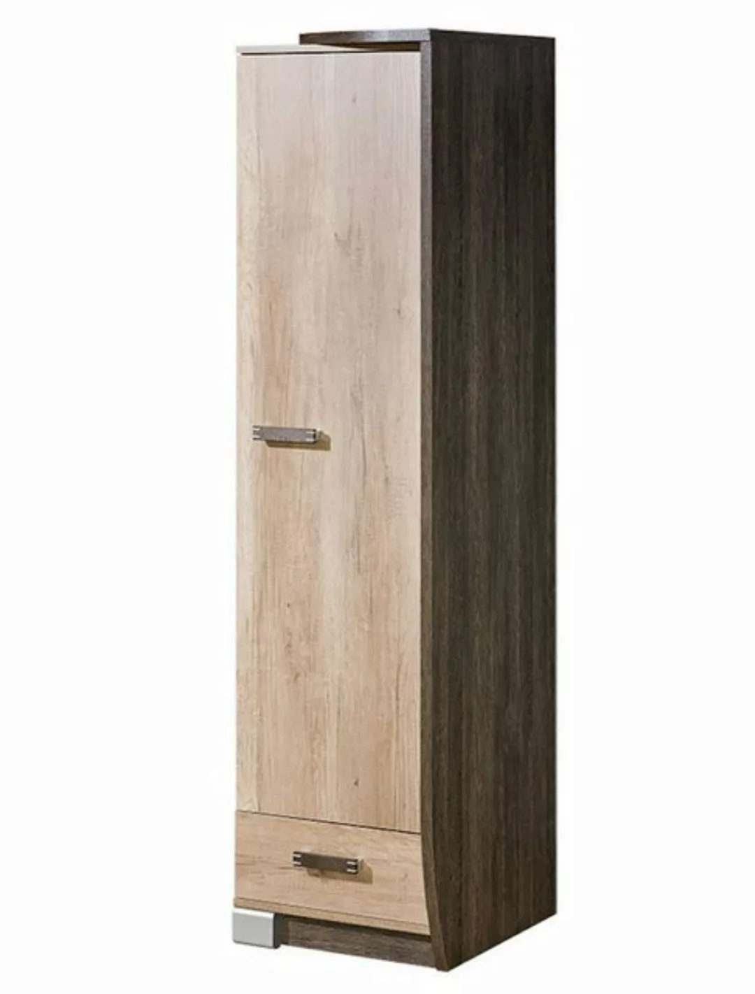 Feldmann-Wohnen Stauraumschrank Romeo (1-St) 50x58x192,5cm Canyon Eiche günstig online kaufen