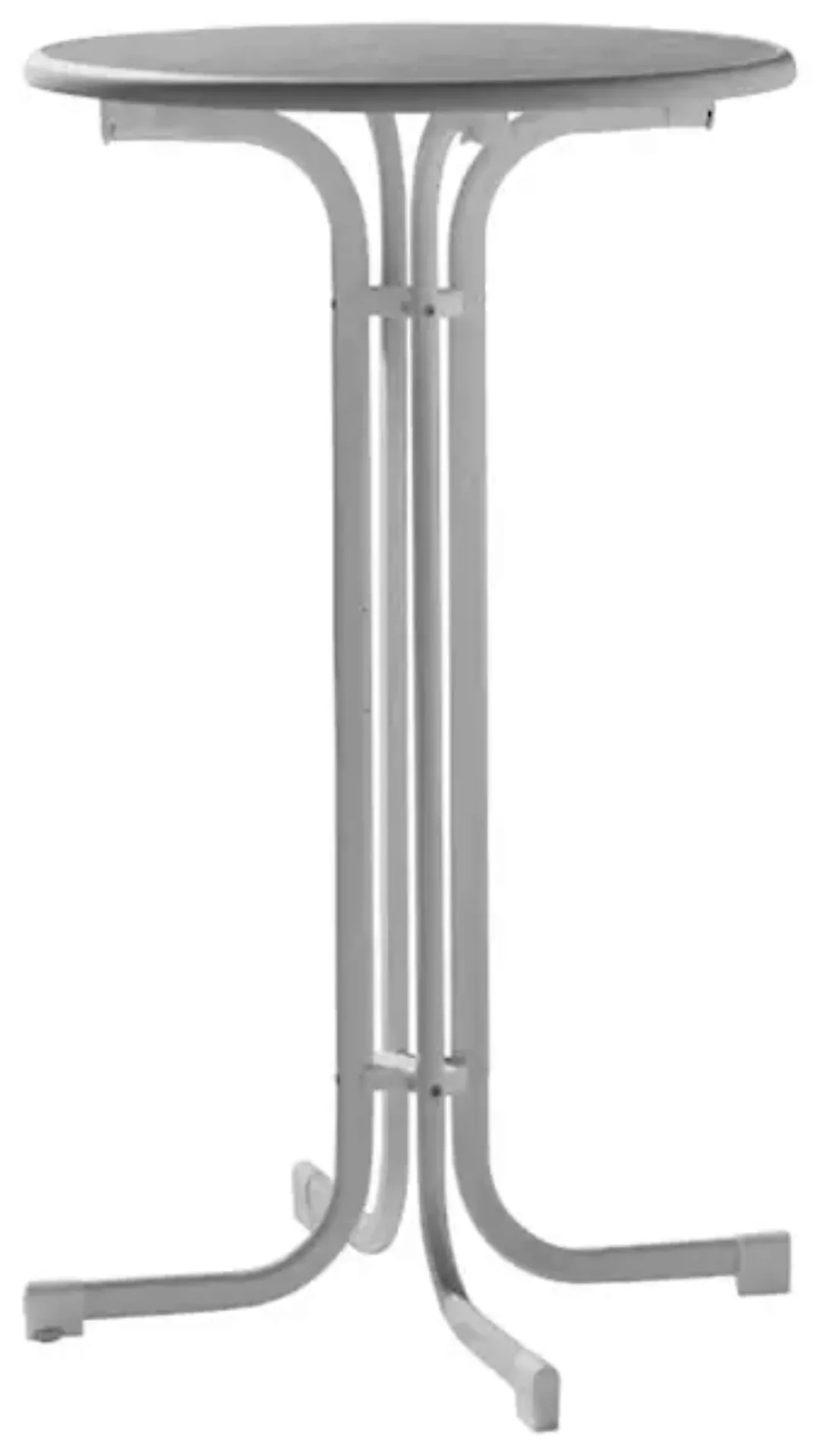 Sieger Klapptisch Stehtisch 137/ 237 Rund Anthrazit Ø 74 cm günstig online kaufen