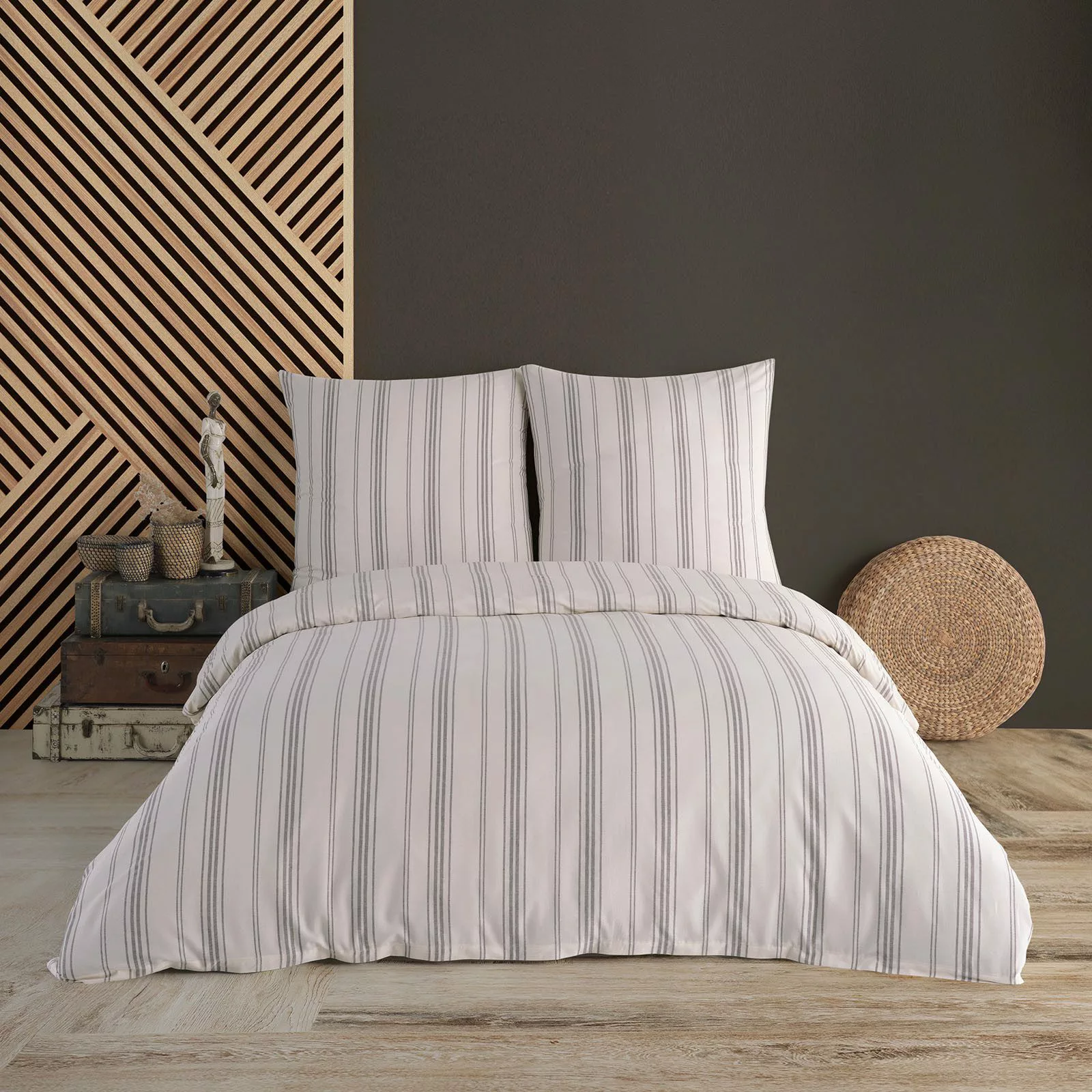 Buymax Bettwäsche Luxury Natur Bettwäsche, Yarn günstig online kaufen