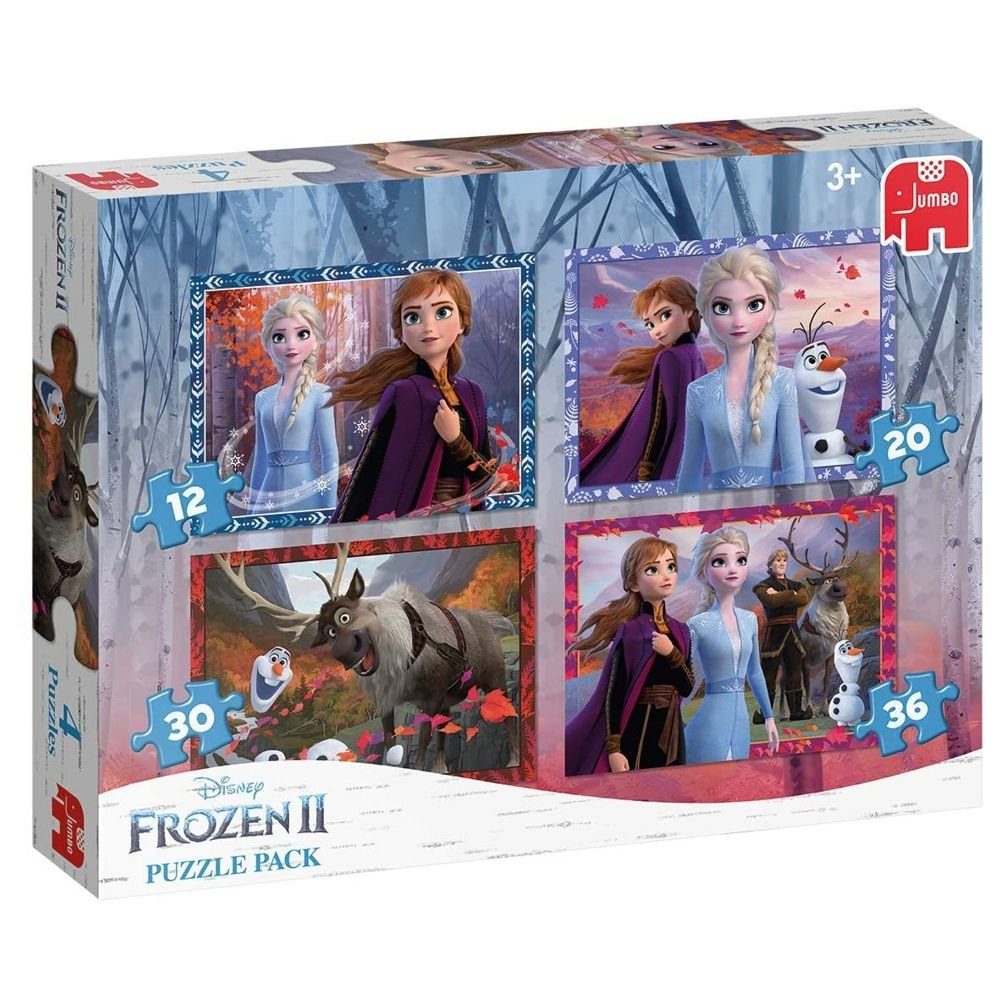 Disney Frozen Puzzle 4 in 1 günstig online kaufen