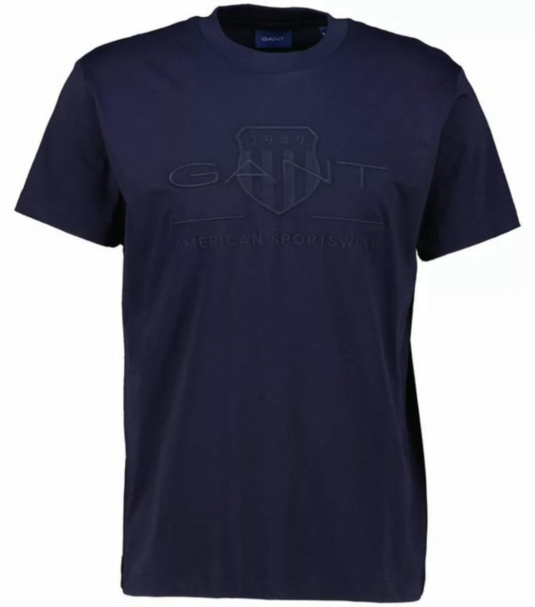 Gant T-Shirt Herren T-Shirt TONAL ARCHIVE SHIELD Regular Fit (1-tlg) günstig online kaufen