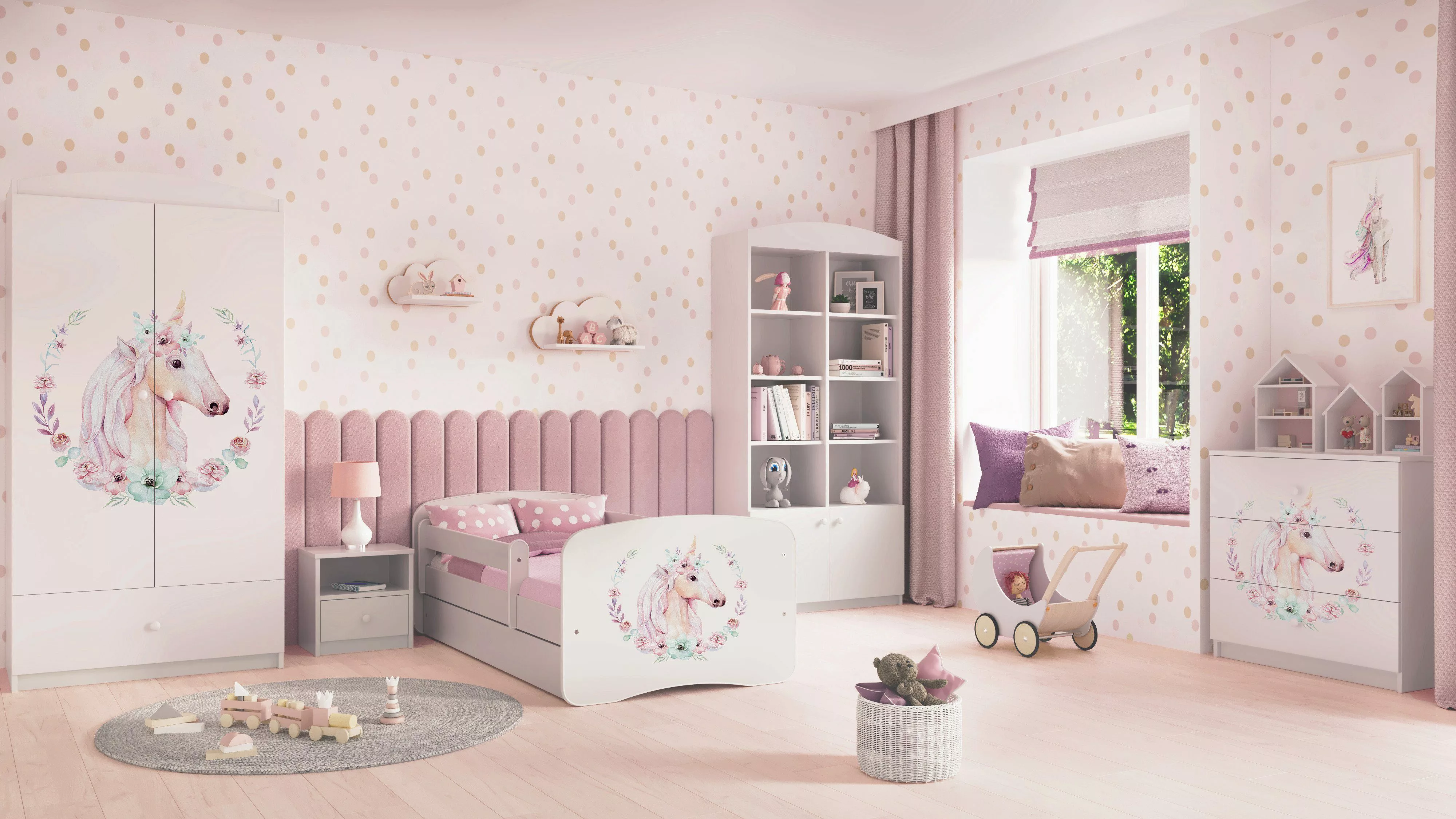 Bjird Kinderbett Babydream 180x80 cm 160x80 günstig online kaufen