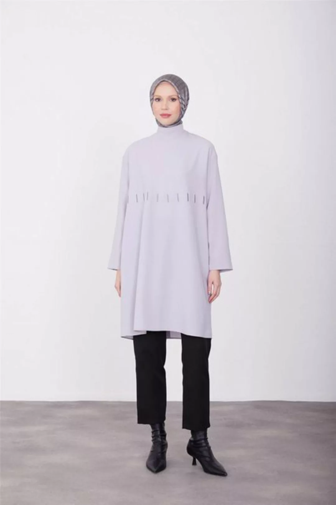 ARMİNE Tunikakleid Armine Tunika Damen, Moderne Polyester Kapuze Langarmshi günstig online kaufen