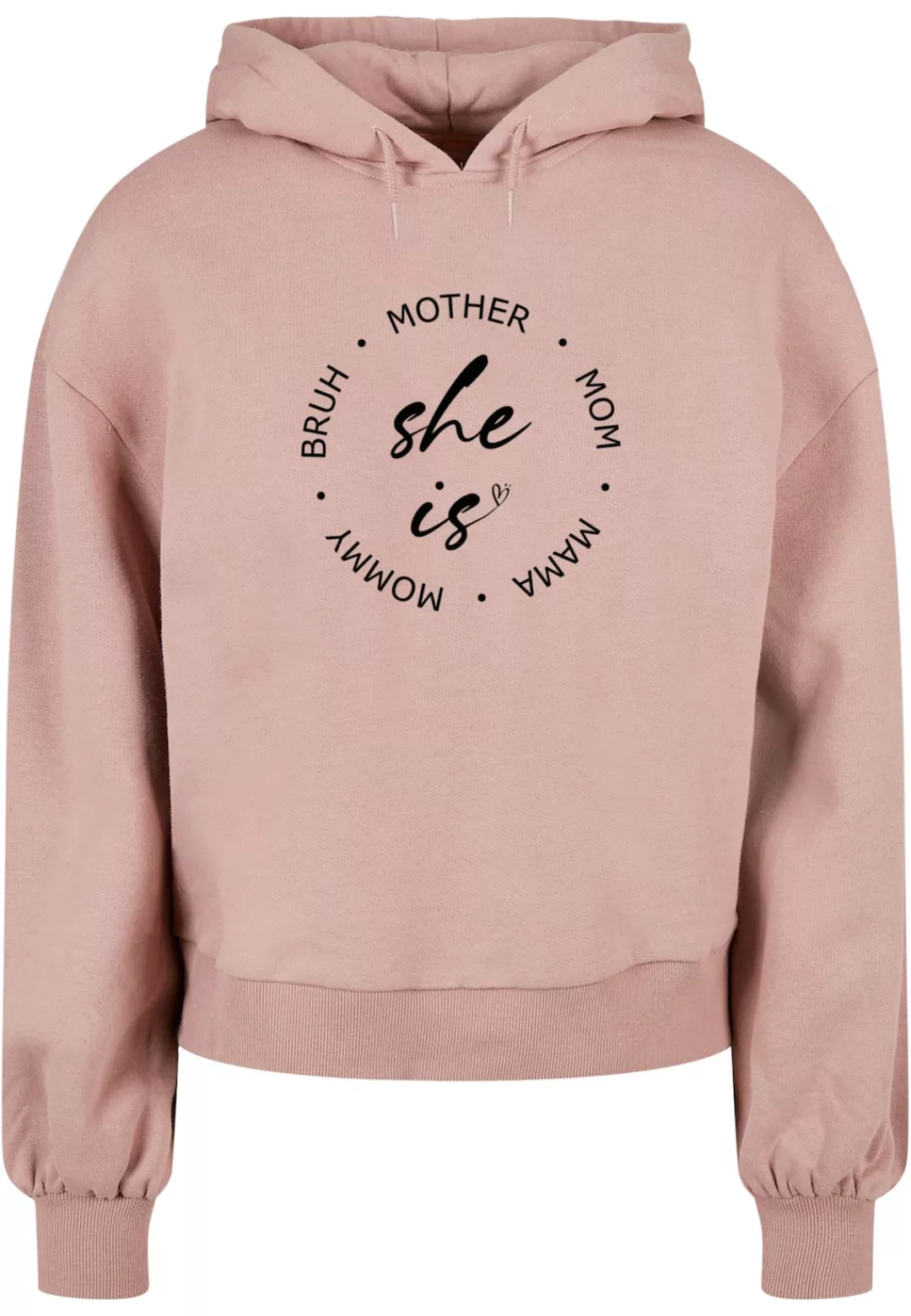 Merchcode Kapuzenpullover "Merchcode Damen Ladies Mothers Day - She is Over günstig online kaufen