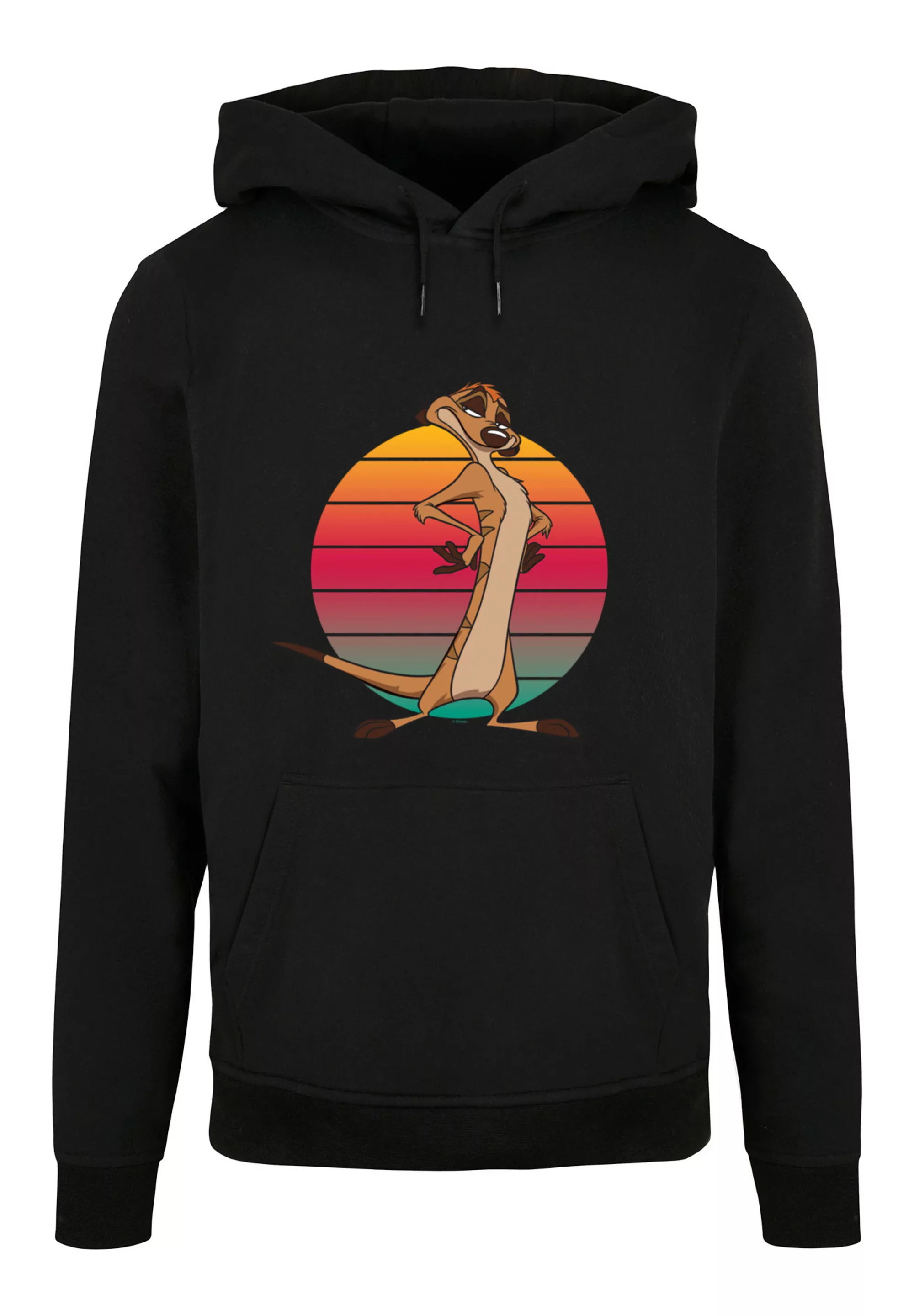 F4NT4STIC Kapuzenpullover "Disney König der Löwen Timon Sunset", Print günstig online kaufen