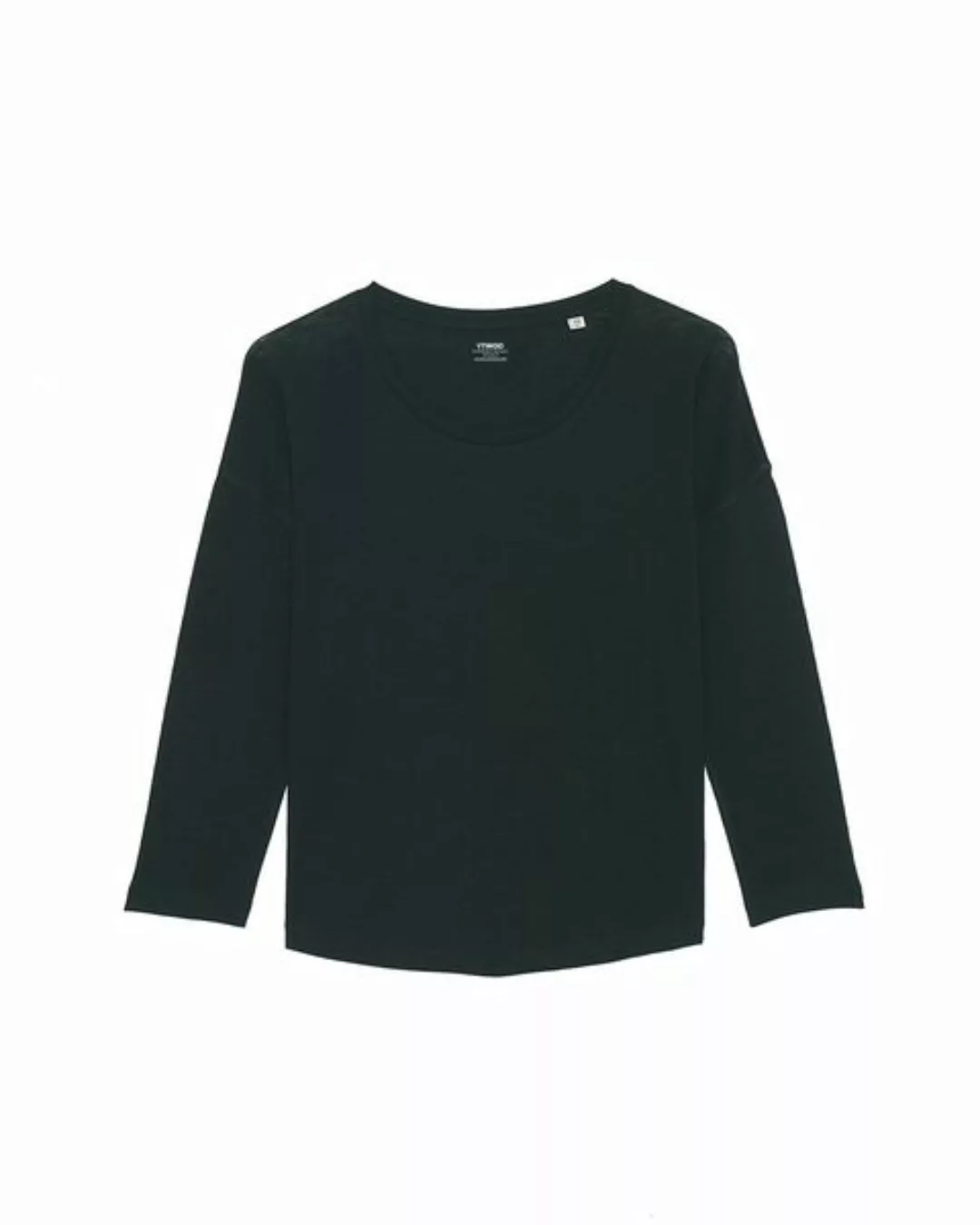 Damen Shirt Mit 3/4-ärmeln Aus Bio Baumwolle günstig online kaufen