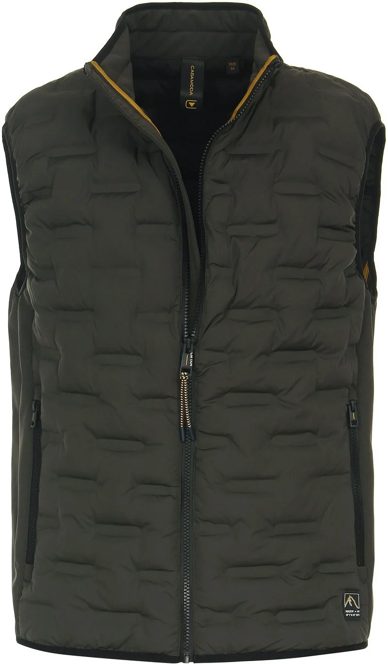 Casa Moda Bodywarmer Grün - Größe M günstig online kaufen