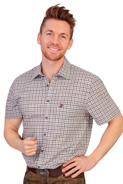 Tom Collins Trachtenhemd Jagdhemd - PRESTON - trachtengrün günstig online kaufen