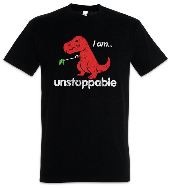 Urban Backwoods Print-Shirt I Am Unstoppable Herren T-Shirt Tyrannosaurus R günstig online kaufen