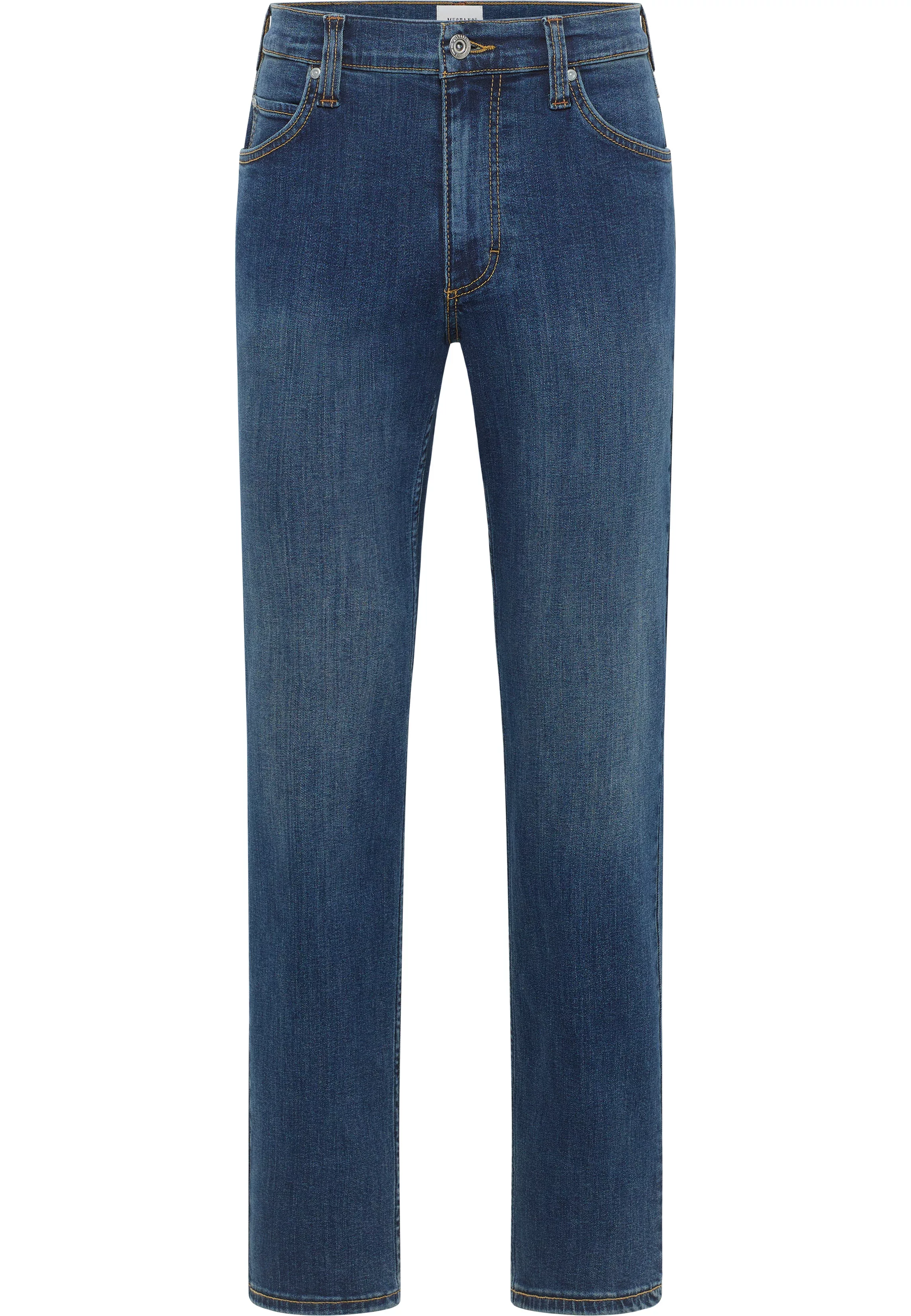 Mustang Herren Jeans TRAMPER STRAIGHT Straight Fit Blau - Light Blue Denim günstig online kaufen