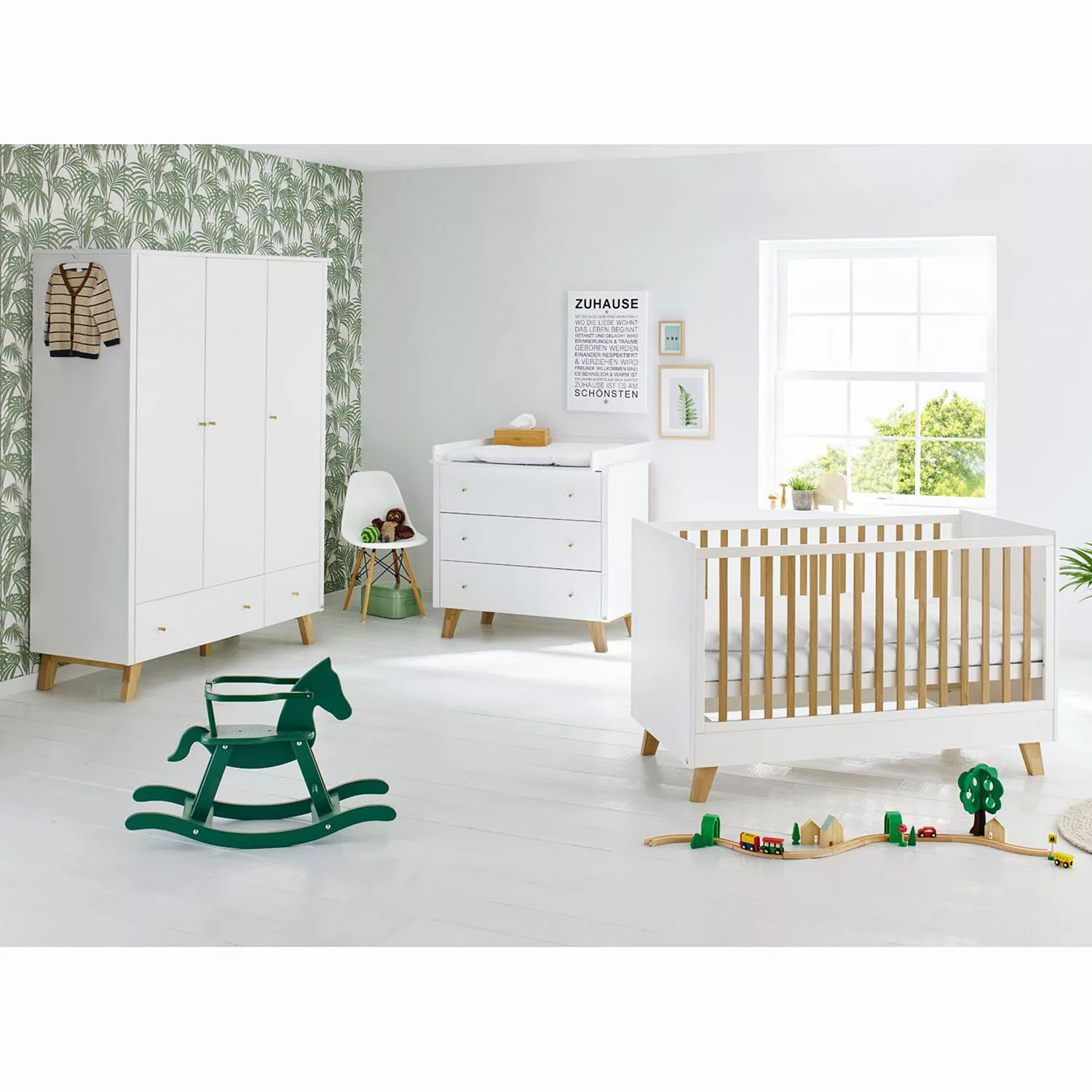 home24 Babyzimmerset Pan Kids (3-teilig) günstig online kaufen