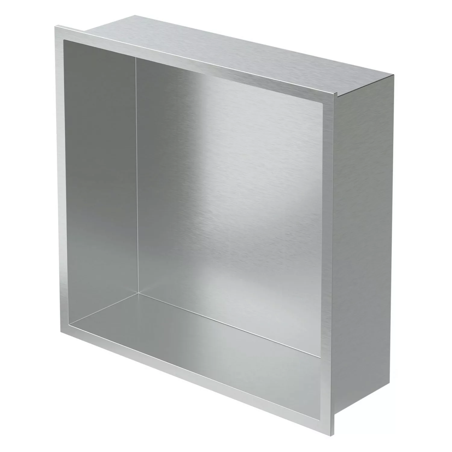 LuxeBath Wandnische Edelstahl 30x30x10 cm Silber Duschnische Rahmen Einbaur günstig online kaufen