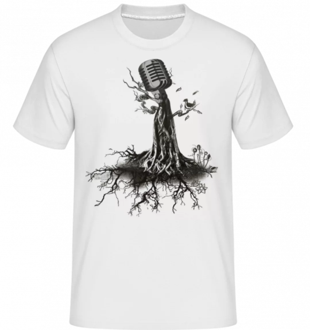 Mikrofon Baum · Shirtinator Männer T-Shirt günstig online kaufen