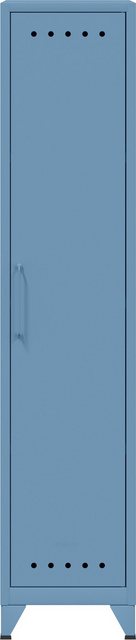 Bisley Aktenschrank Fern Locker Garderobenschrank in Blau - Maße: H 180 x B günstig online kaufen