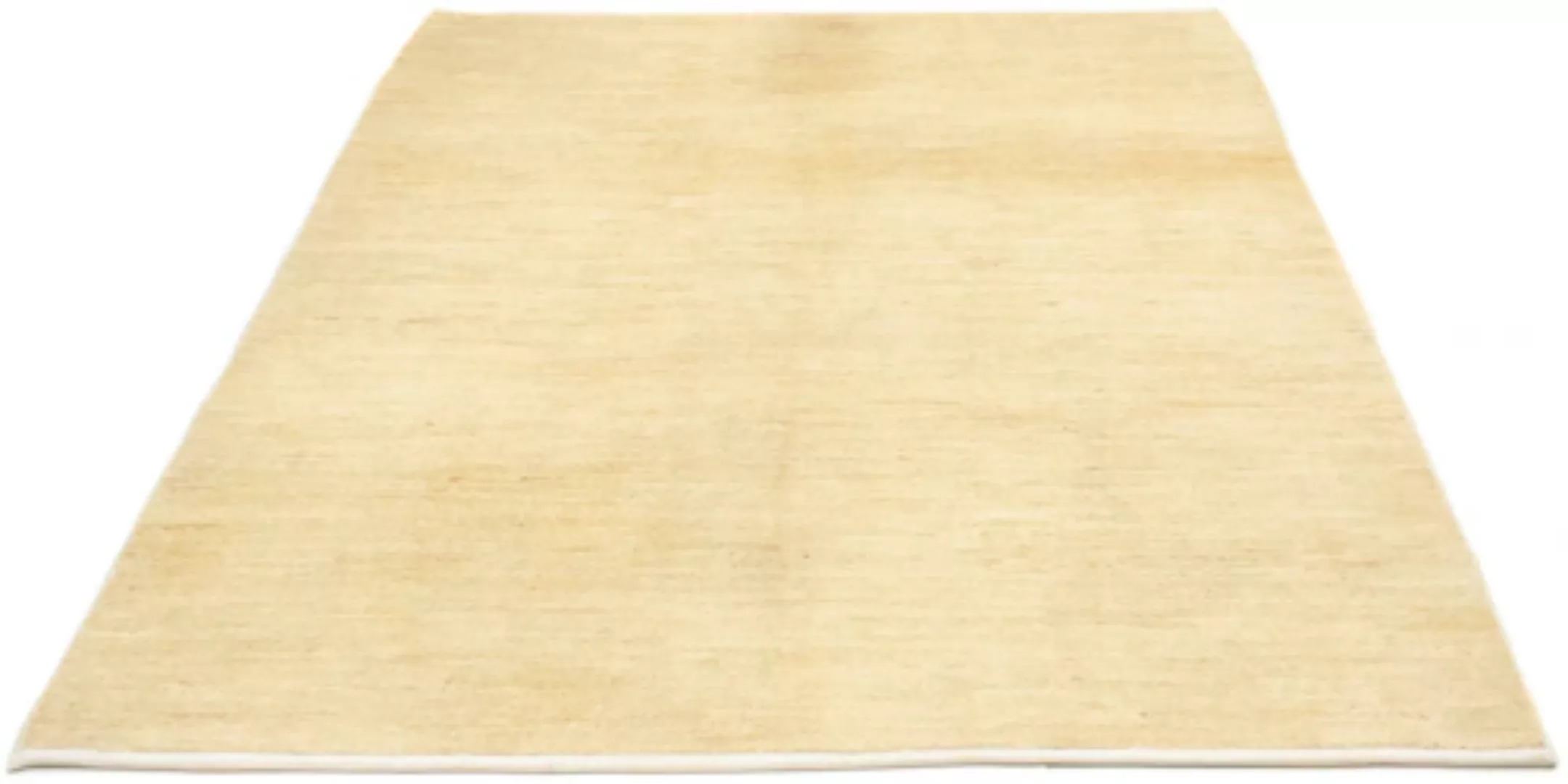 morgenland Wollteppich »Gabbeh Teppich handgeknüpft weiß«, rechteckig günstig online kaufen