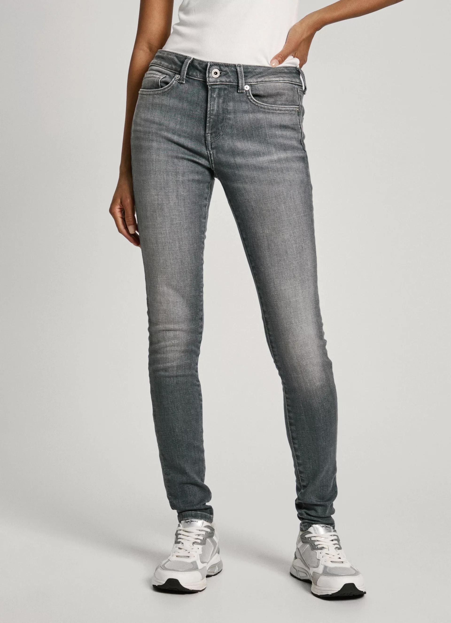 Pepe Jeans Skinny-fit-Jeans "SKINNY JEANS LW", in verschiedenen Waschungen günstig online kaufen