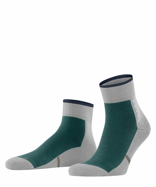 FALKE Versatile Socken, 42-43, Grau, Mehrfarbig, Baumwolle (Bio), 12486-320 günstig online kaufen