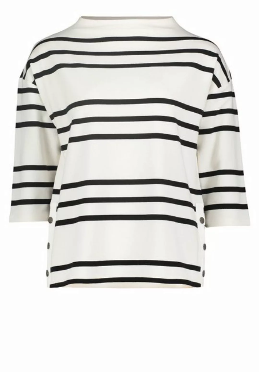 Betty Barclay Sweatshirt Sweat Kurz 3/4 Arm, Cream/Black günstig online kaufen