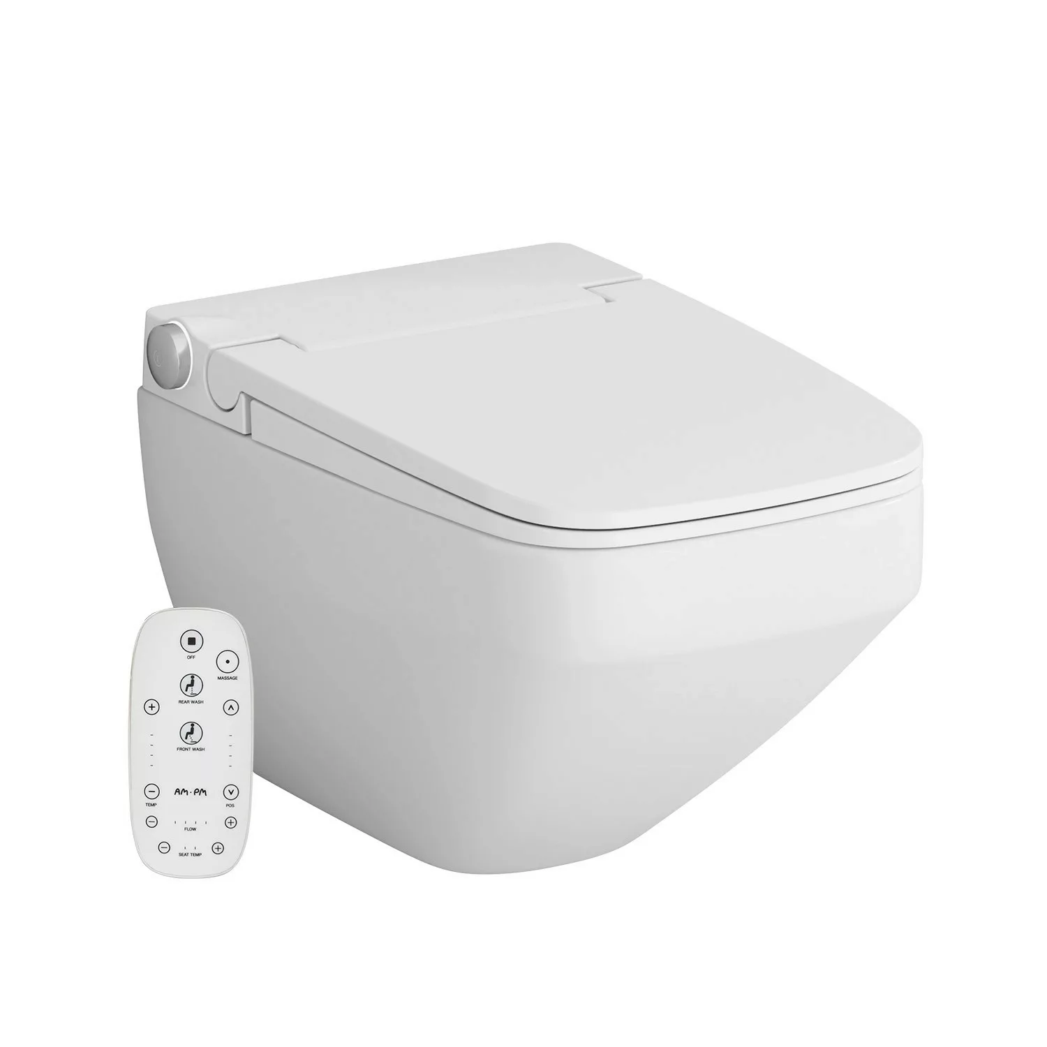 AM.PM Wand-WC mit E-Sitz Sitzheizung Beleuchtung Inspire V2.0 Spülrandlos T günstig online kaufen