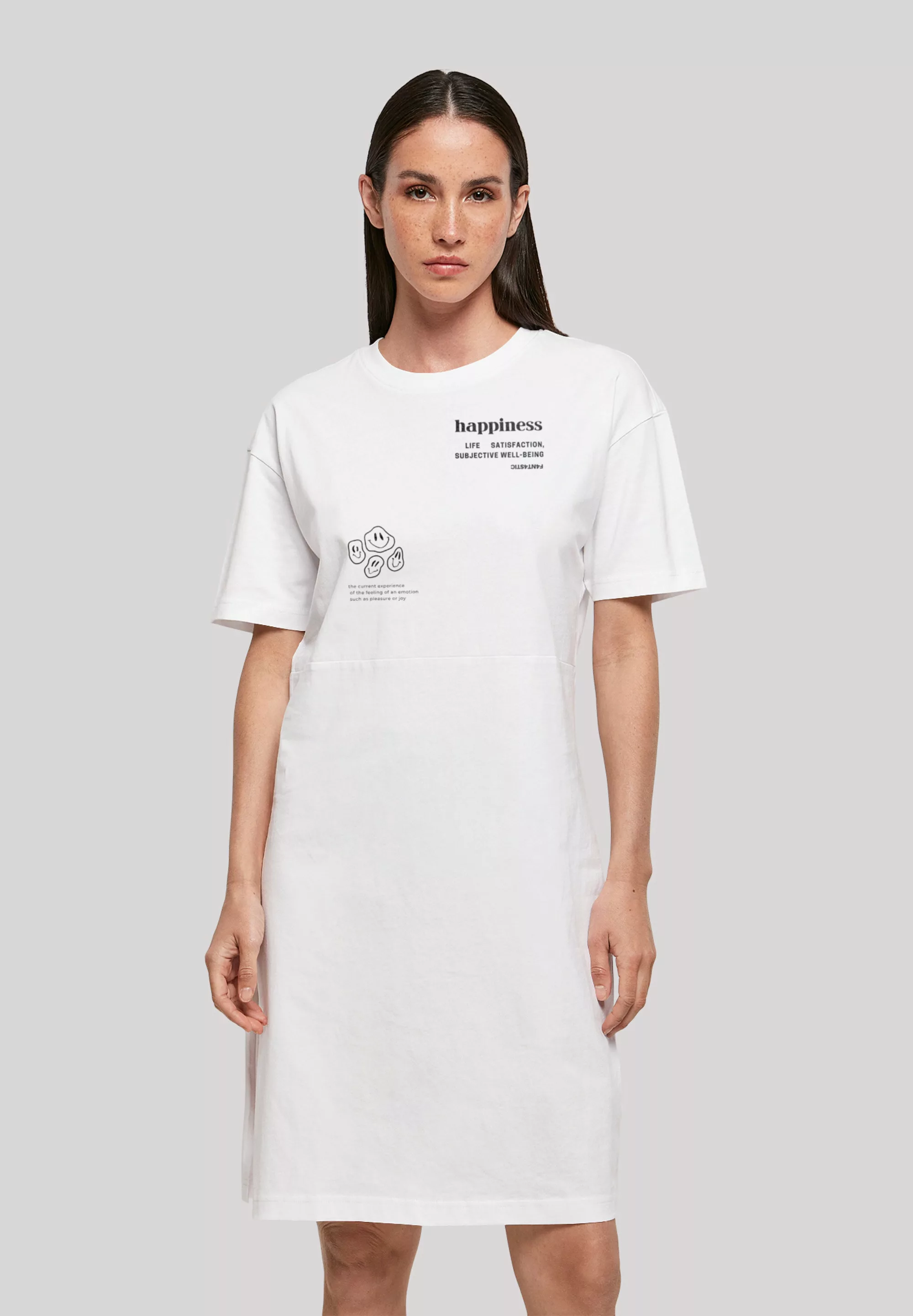 F4NT4STIC Shirtkleid "happiness" günstig online kaufen