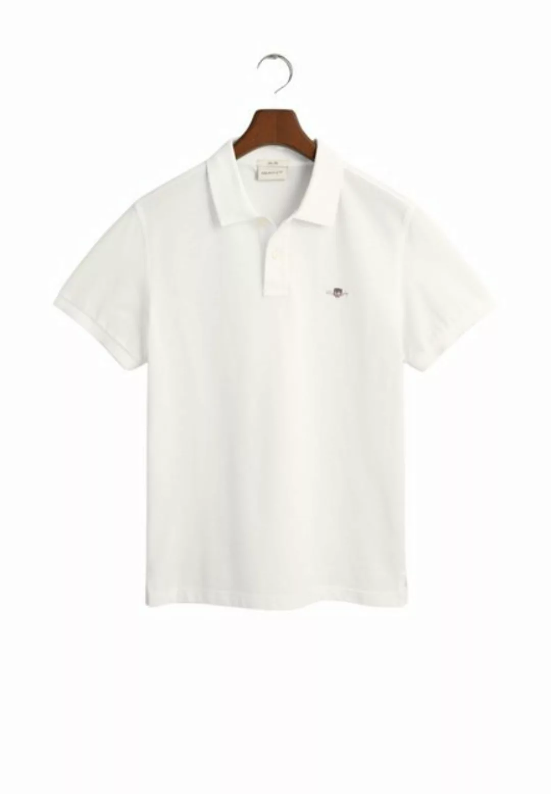 Gant Poloshirt SLIM ORIGINAL PIQUE SS RUGGER mit Logostickerei auf der Brus günstig online kaufen