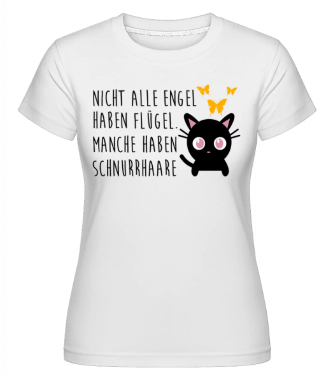 Katze Engel Schnurrhaare · Shirtinator Frauen T-Shirt günstig online kaufen