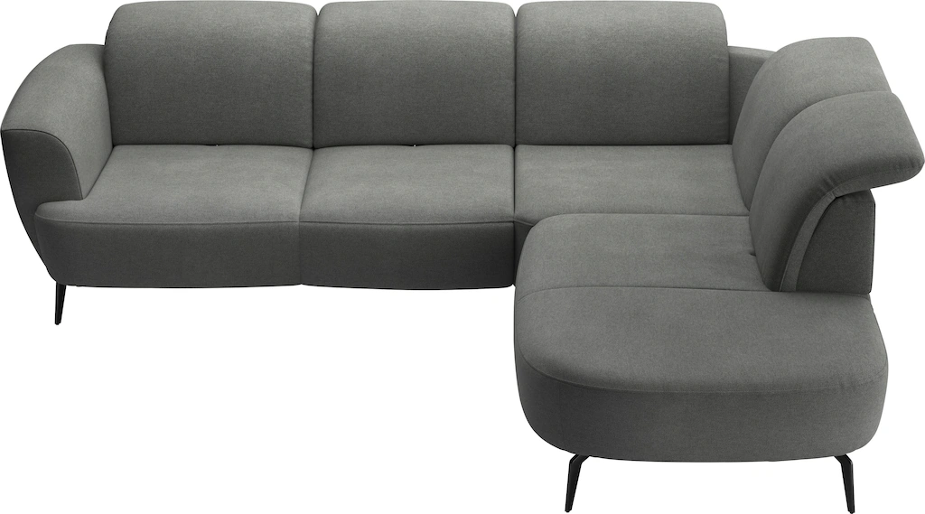 sit&more Ecksofa "Zoe", ink.Sitztiefenverstellung, wahlweise mit Kopfteilve günstig online kaufen
