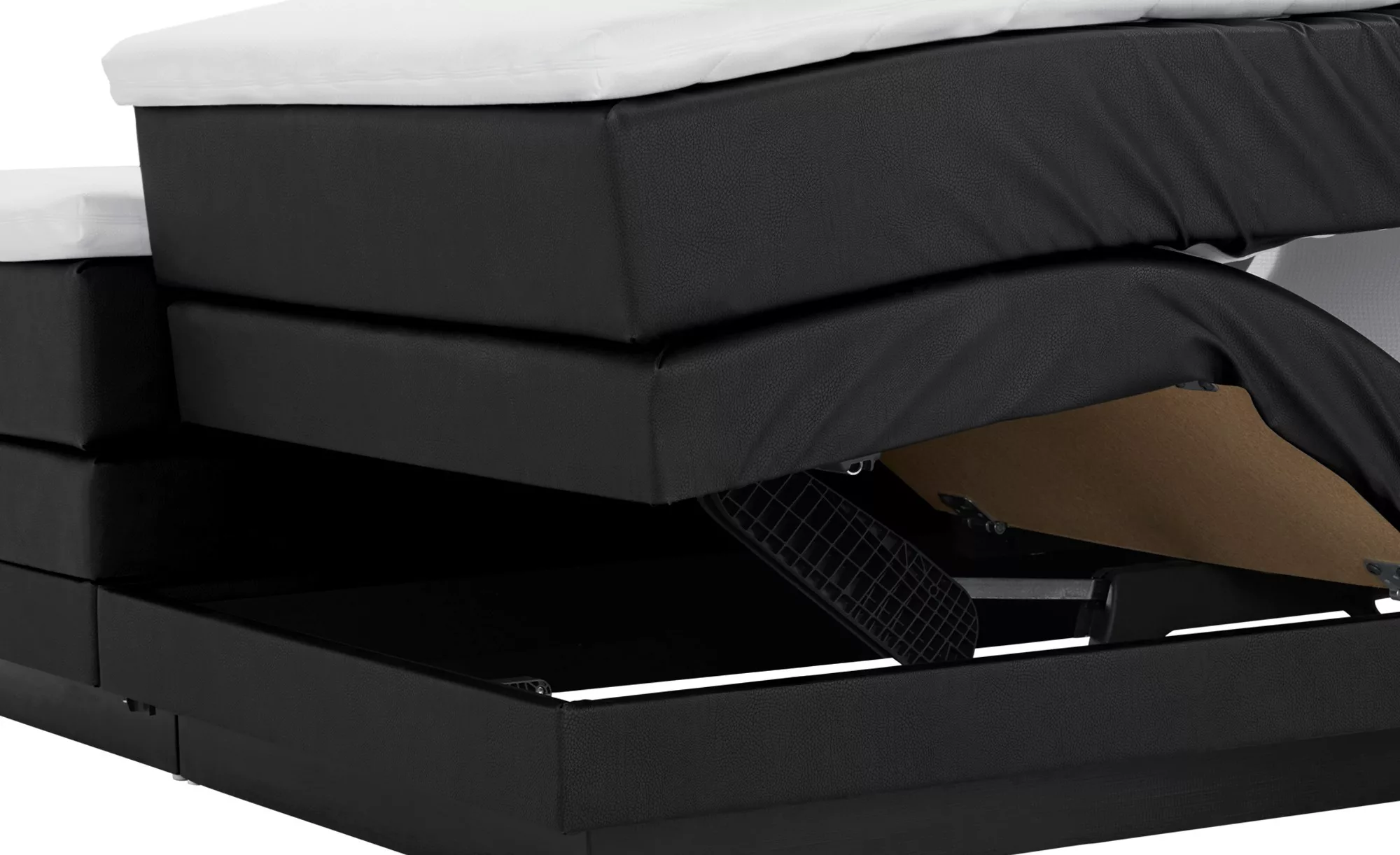 SKAGEN BEDS Motor-Boxspringbett  Hardego ¦ schwarz ¦ Maße (cm): B: 160 H: 1 günstig online kaufen