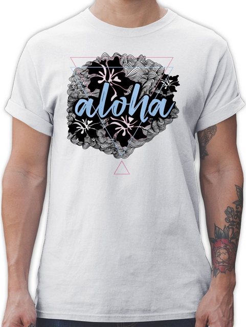 Shirtracer T-Shirt Aloha Sommerurlaub Herren günstig online kaufen