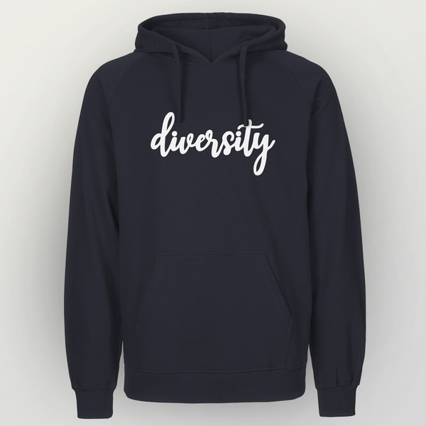 "Diversity" Herren Hoody Aus Reiner Biobaumwolle (Kba) günstig online kaufen