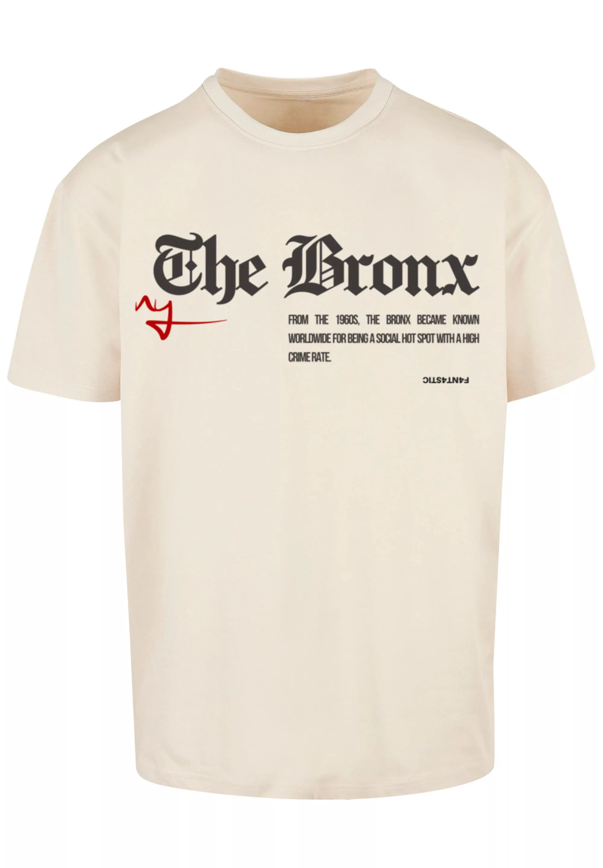 F4NT4STIC T-Shirt "The Bronx OVERSIZE TEE", Print günstig online kaufen