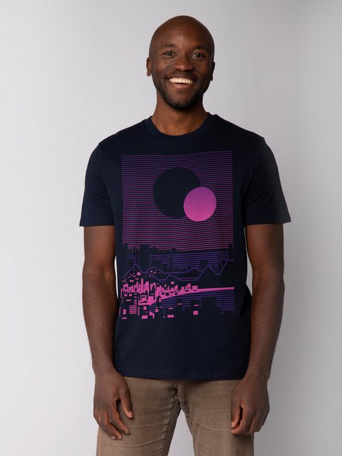 wat? Apparel T-Shirt Sun and Moon Skyline günstig online kaufen