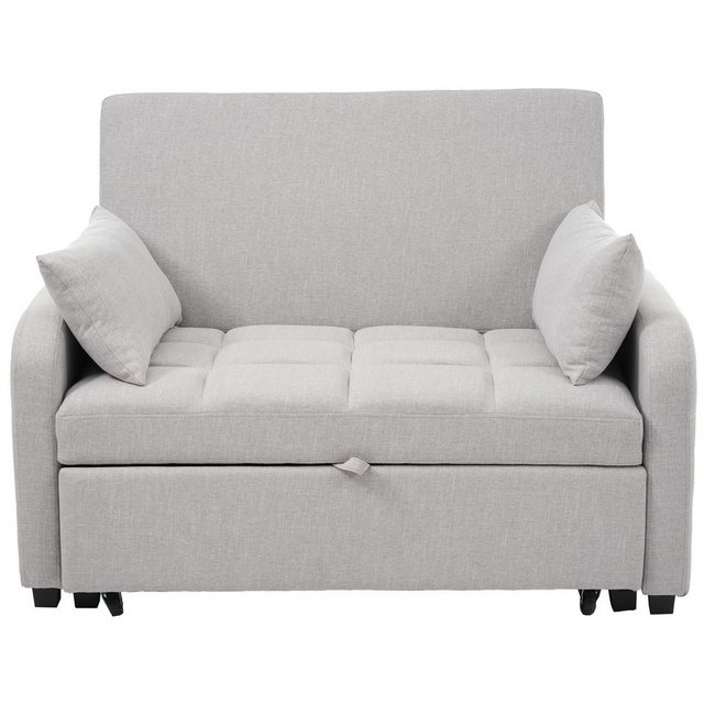 HAUSS SPOLE Schlafsofa mit verstellbarem Rückenteil Sofa, Ideal für kleine günstig online kaufen