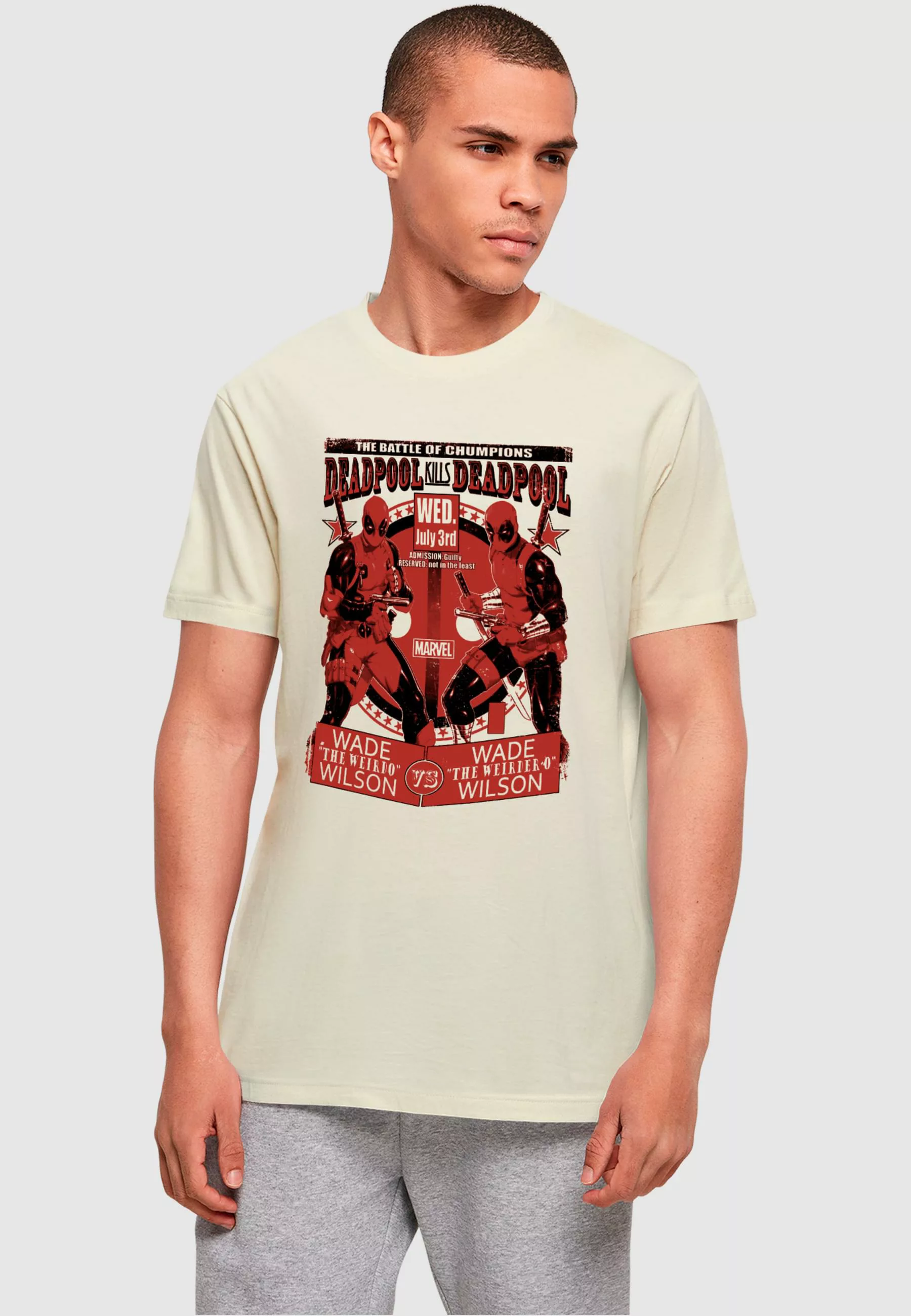 ABSOLUTE CULT T-Shirt "ABSOLUTE CULT Herren Deadpool - Deadpool Vs Deadpool günstig online kaufen