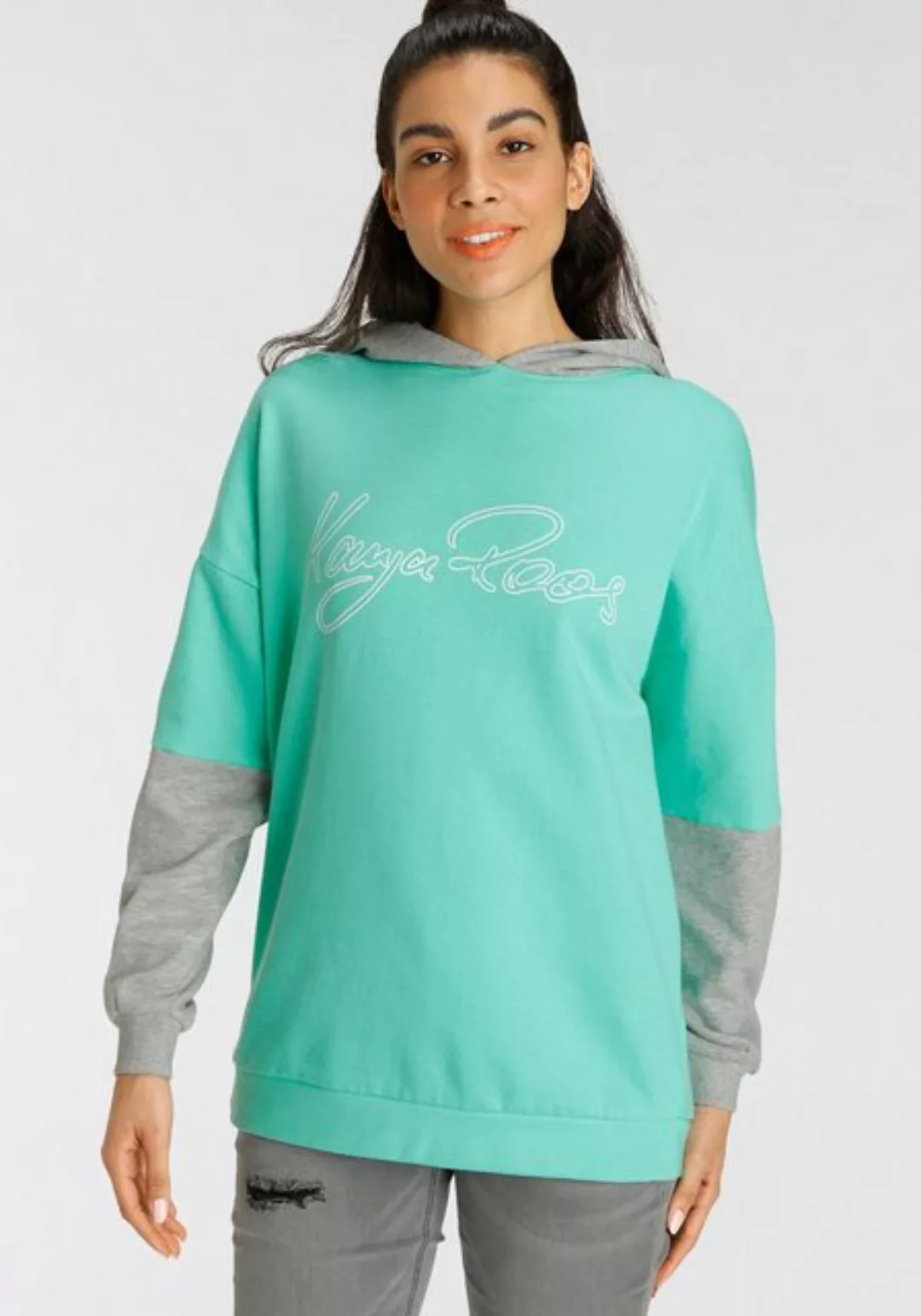 KangaROOS Kapuzensweatshirt in cooler Oversize-Form mit großen Logoschriftz günstig online kaufen