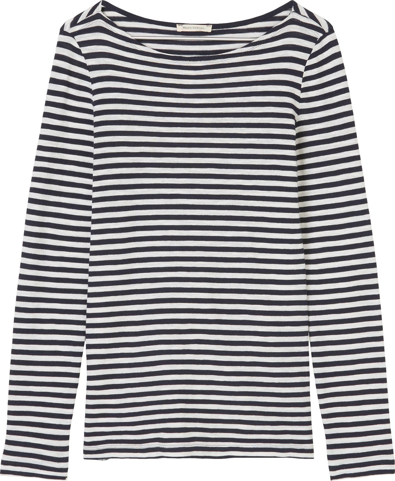 Marc OPolo Langarmshirt, mit leichtem U-Boot-Ausschnitt günstig online kaufen