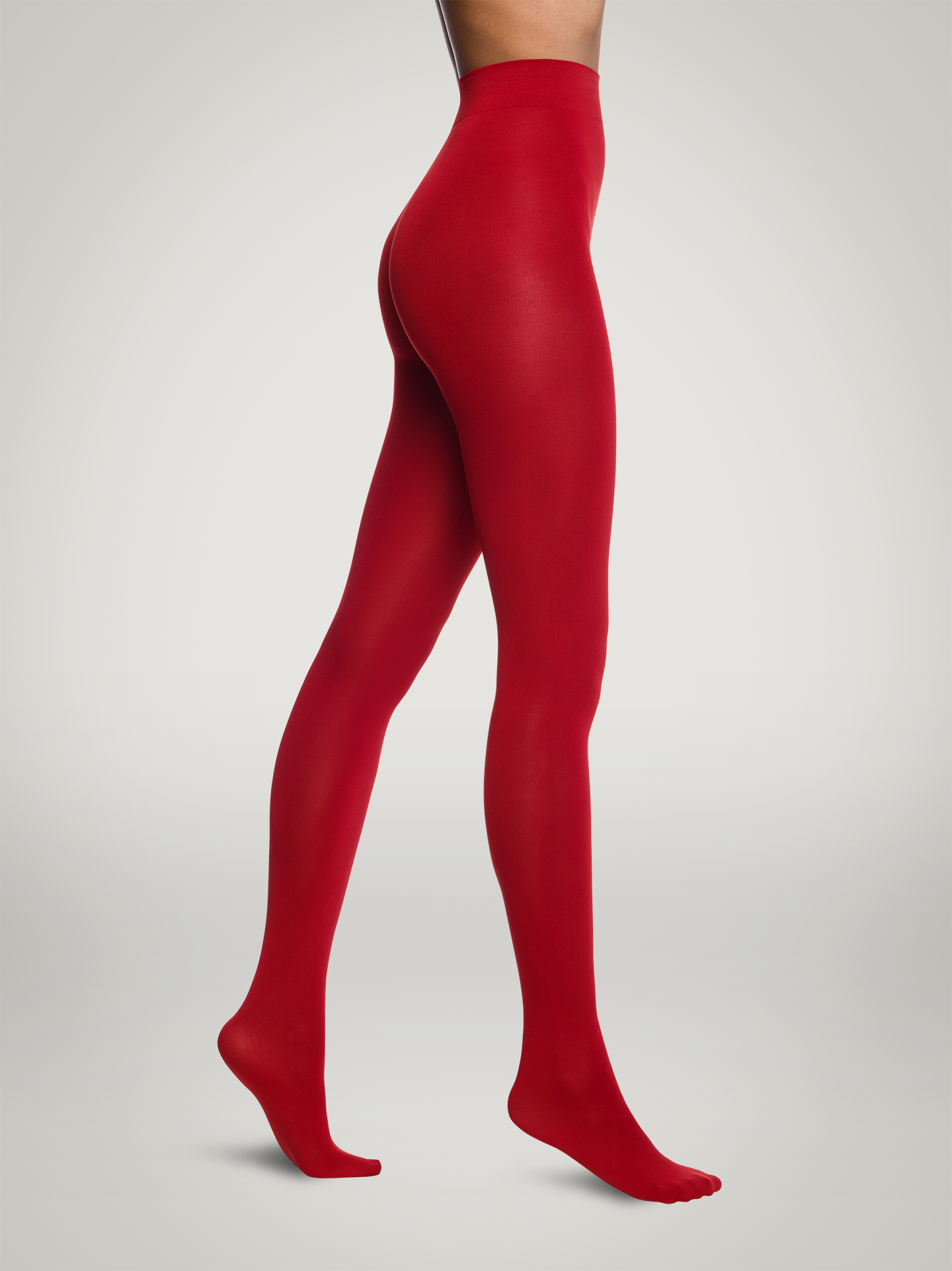 Wolford - Velvet de Luxe 66 Tights, Frau, red dahlia, Größe: M günstig online kaufen