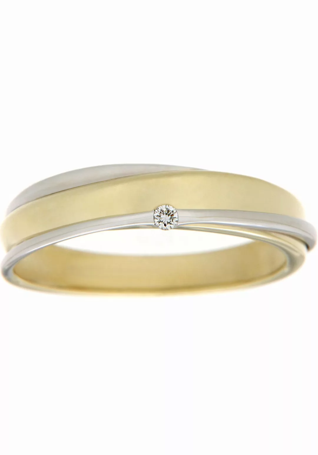 Firetti Diamantring "Schmuck Geschenk Gold 333 Damenring Goldring Diamant", günstig online kaufen