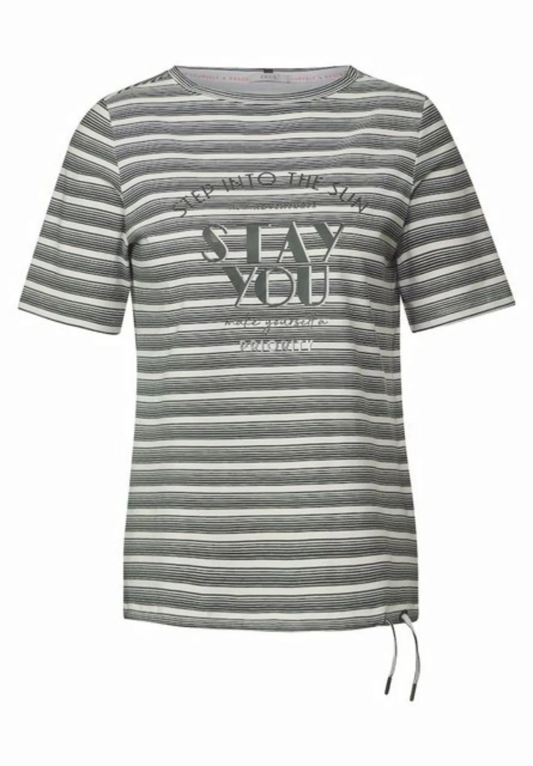 Cecil T-Shirt Cecil / Da.Shirt, Polo / Stripe T-shirt with FP günstig online kaufen