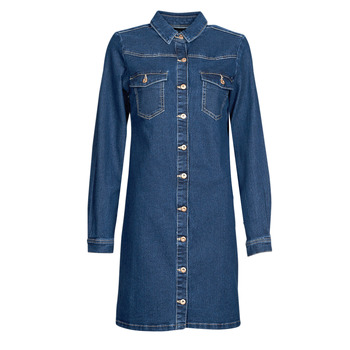Pieces  Kurze Kleider PCPERRY L/S DENIM DRESS-VI günstig online kaufen