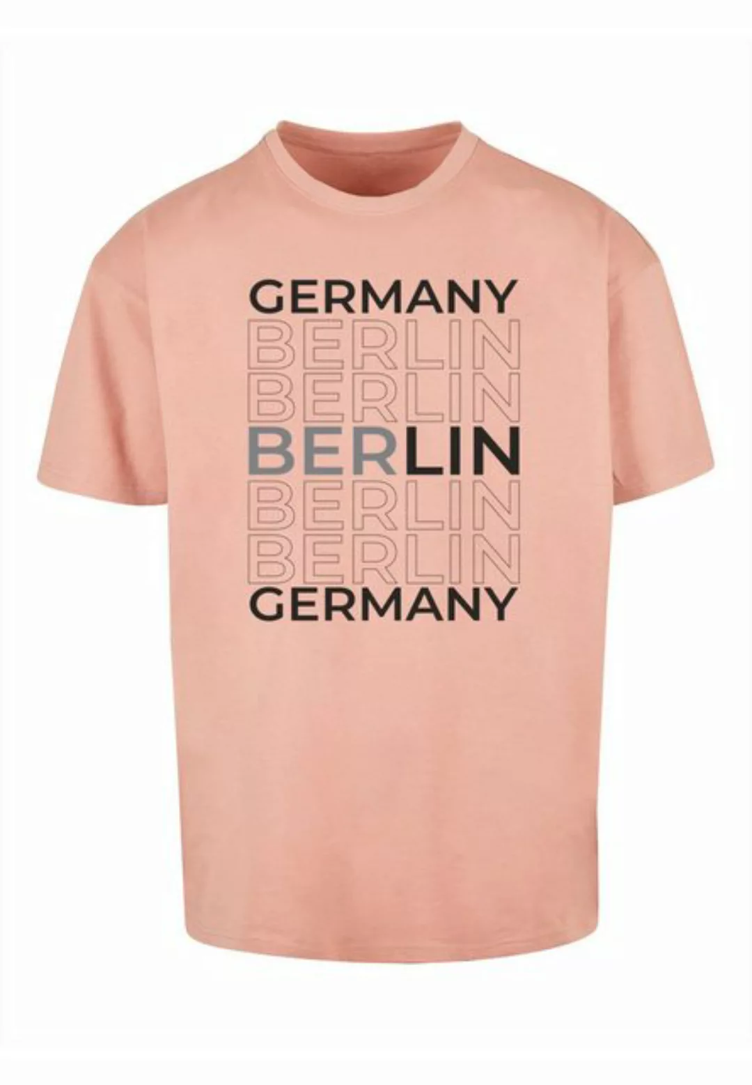 Merchcode T-Shirt Merchcode Herren Berlin Heavy Oversize Tee-BY102 (1-tlg) günstig online kaufen