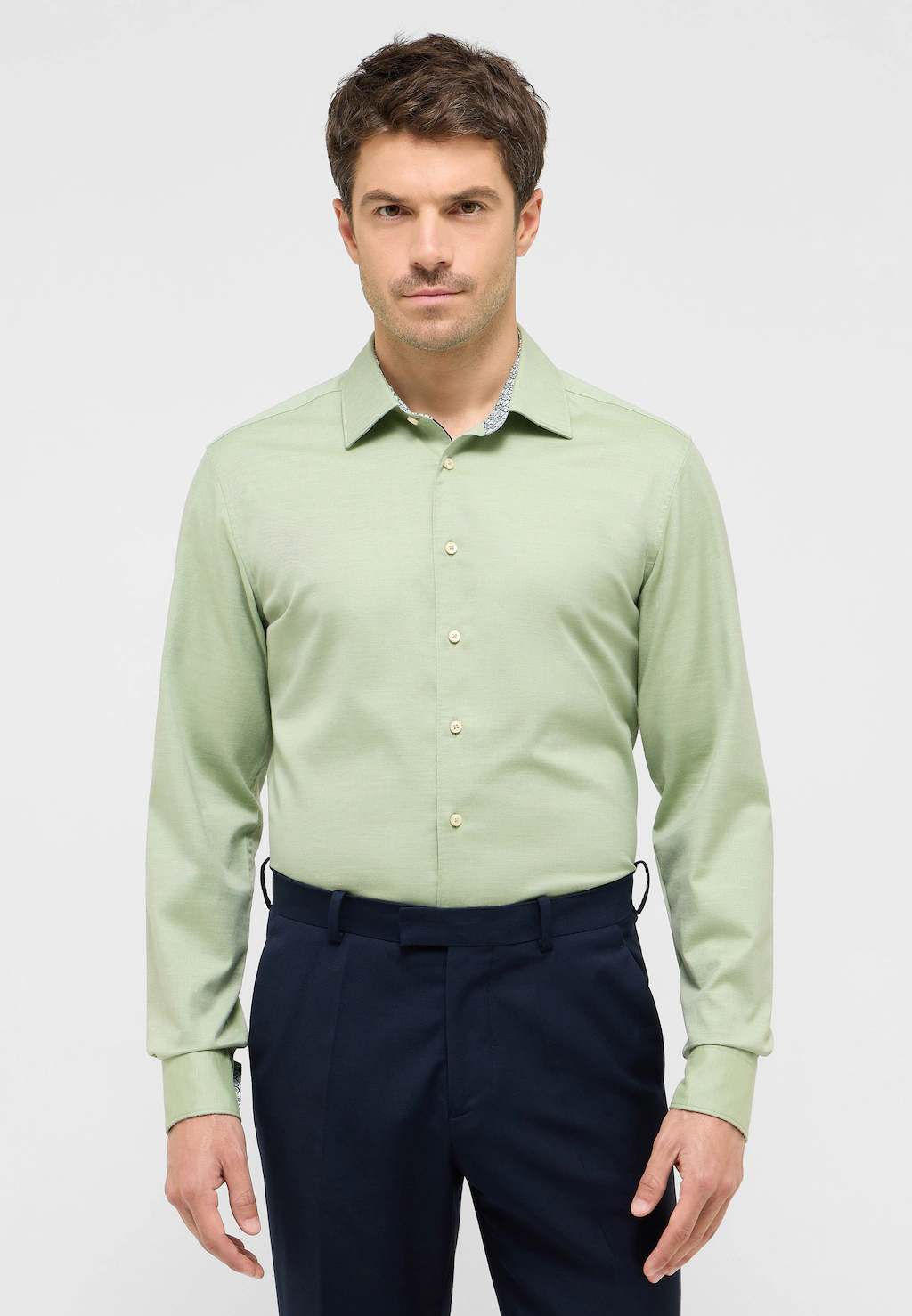 Eterna Langarmhemd "SLIM FIT", EASY IRON (bügelleicht) günstig online kaufen