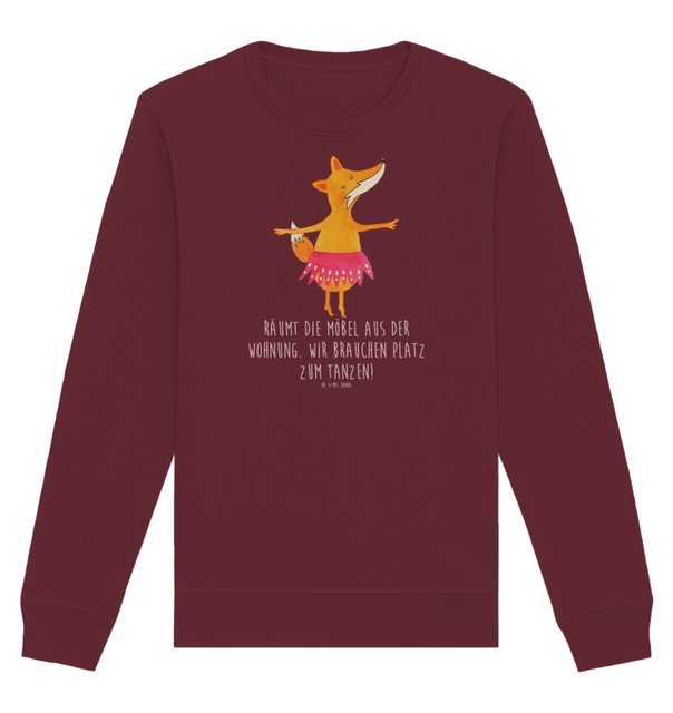 Mr. & Mrs. Panda Longpullover Größe M Fuchs Ballerina - Burgundy - Geschenk günstig online kaufen