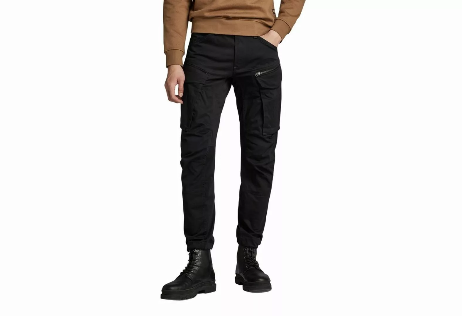 G-Star Herren Cargo Hose ROVIC ZIP 3D STRAIGHT TAPERED - Schwarz - Dark Bla günstig online kaufen