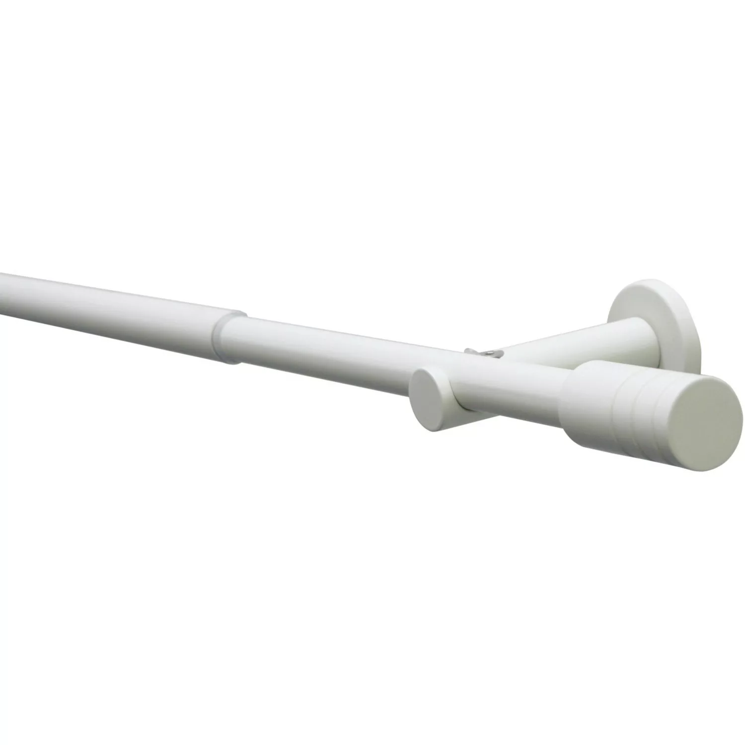 Gardinia Gardinenstangen-Set Elba Ø 16/19 mm Ivory 190 cm - 340 cm günstig online kaufen