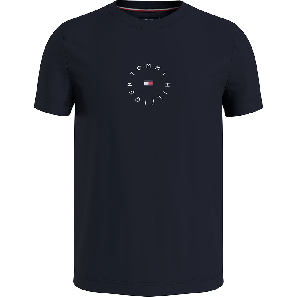 Tommy Hilfiger Roundall Graphic Kurzärmeliges T-shirt M Desert Sky günstig online kaufen