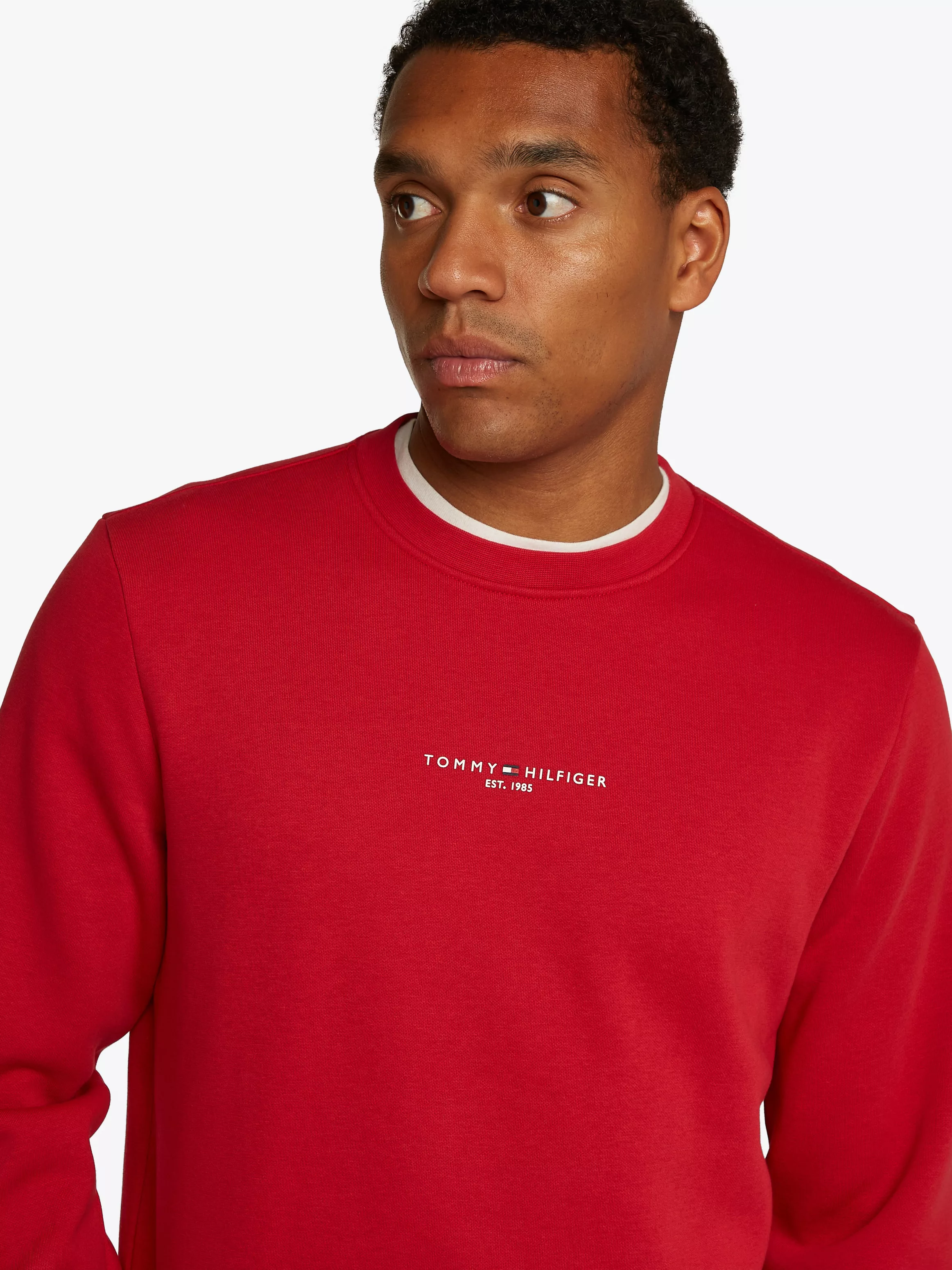 Tommy Hilfiger Sweatshirt "SMALL TOMMY LOGO CREWNECK" günstig online kaufen